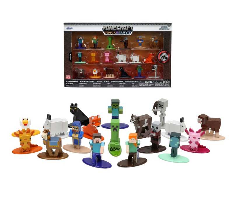 Jada Minecraft 18-pack Figurek Seria 8