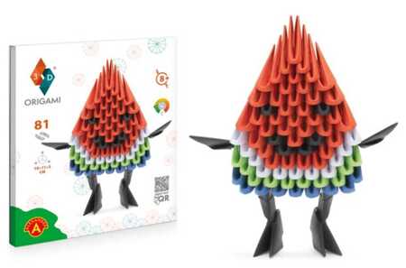 ALEXANDER Origami 3D Arbuz / Watermelon 28256