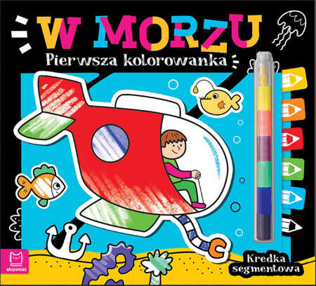 Aksjomat PL Pierwsza kolorowanka w morzu kredka segmentowa 35039