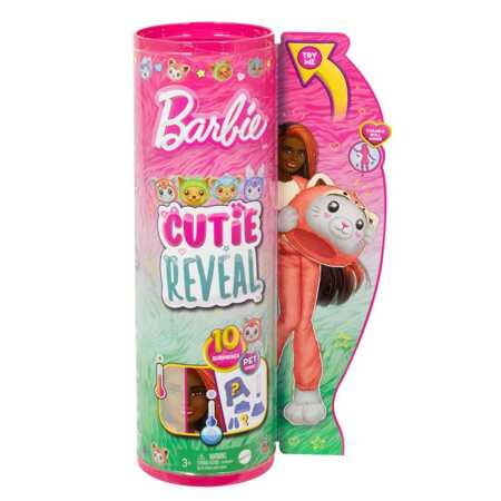 Barbie Cutie Reveal lalka Kotek-Panda  HRK23