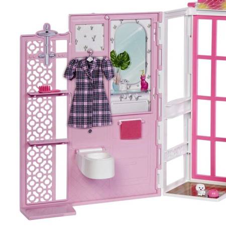 Barbie Kompaktowy domek dla lalek HCD47