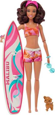 Barbie Surferka lalka i akcesoria  HPL69