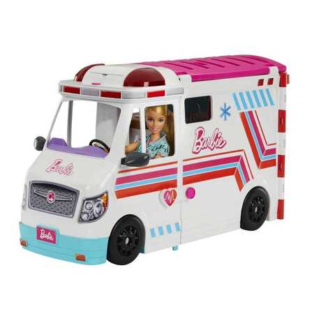 Barbie karetka - mobilna klinika światło/dźwięk HKT79