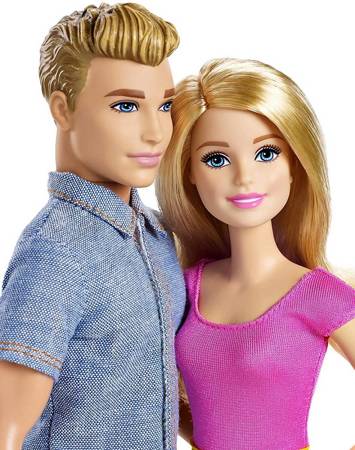 Barbie lalka + Ken zestaw DLH76