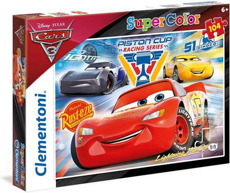 CLEMENTONI Puzzle 104 Cars 3 27072