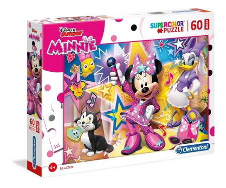 CLEMENTONI Puzzle 60 maxi Minnie Wesoły pomocnik 26443