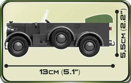 COBI HC WWII 1937 HORCH 901 185 klocków 2405