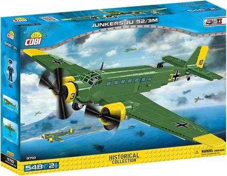 COBI HC WWII Junkers JU52/3M 548 klocków 5710