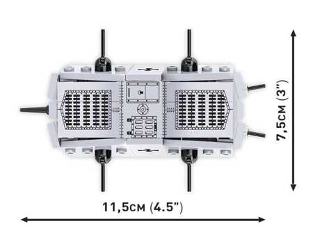COBI Klocki HC WWII Sturmpanzerwagen A7V 119 elementów 3094