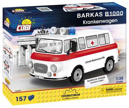 COBI Youngtimer Barkas B1000 Karetka 157 klocki 24595