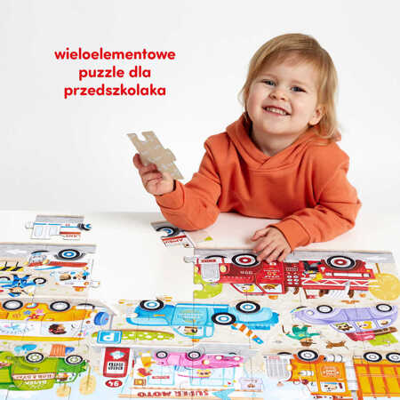 CZUCZU Moto Puzzle Auta dla Dzieci 92283