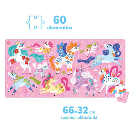 CZUCZU Puzzle Ach Jednorożce 92405 - Edukacyjne Puzzle dla Dzieci