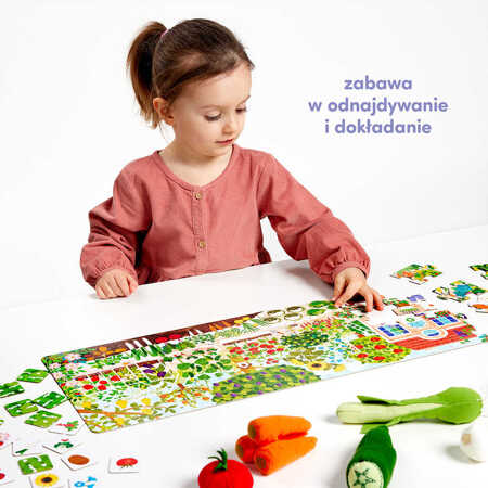 CZUCZU Puzzle Co rośnie w ogródku 92771 - Edukacyjne puzzle dla dzieci