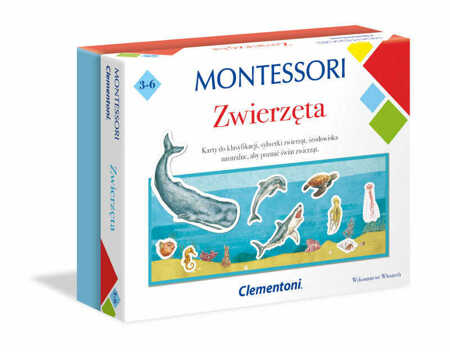 Clementoni PL Montessori Zwierzęta 50646