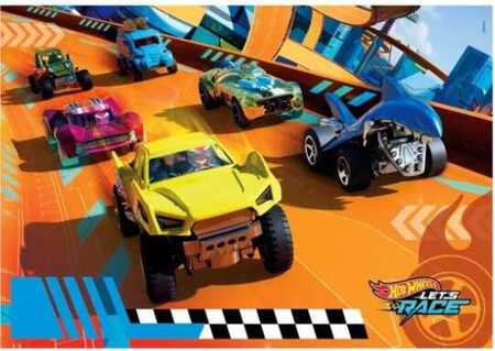 Clementoni  puzzle 104 maxi Super Kolor Hot Wheels