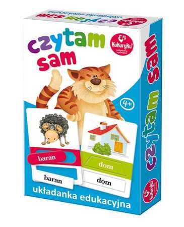 Czytam sam - układanka edukacyjna 60345