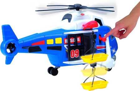 Dickie helikopter niebieski z funkcjami  330-8356