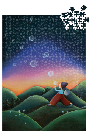 Dixit puzzle 500 elementów: Detours + unikatowa karta do gry 00539