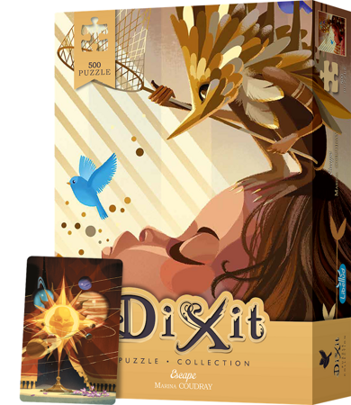 Dixit puzzle 500 elementów: Escape + unikatowa karta do gry 00492