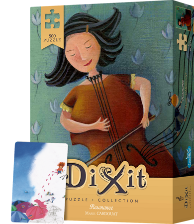 Dixit puzzle 500 elementów: Resonance + unikatowa karta do gry 00522