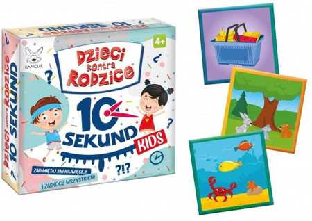 Dzieci kontra rodzice gra 10 sekund kids  71238