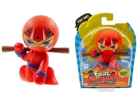 FART NINJAS figurka z dźwiękiem Fuming Farticus S8  70698