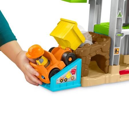 Fisher-Price Little People Plac budowy zestaw z dźwiękami HCJ64