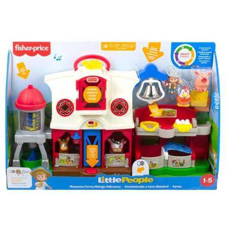 Fisher Price Little People farma ze zwierzętami j.polski  GXR99