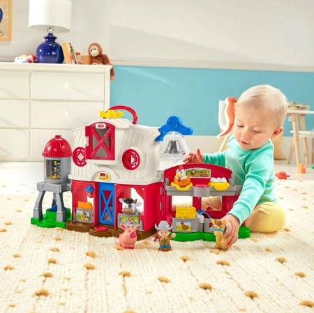 Fisher Price Little People farma ze zwierzętami j.polski  GXR99