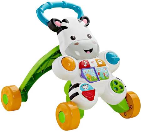 Fisher-Price interaktywny chodzik zebra DPL53