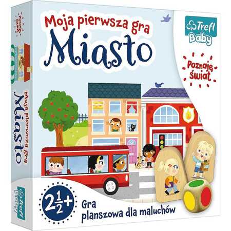 GRA Miasto - Moja pierwsza gra Trefl Baby 02110