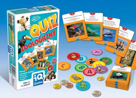 Gra IQ Quiz zoologiczny 00203