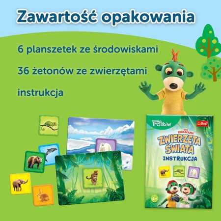 Gra Zwierzęta Świata Rodzina Treflików 02337