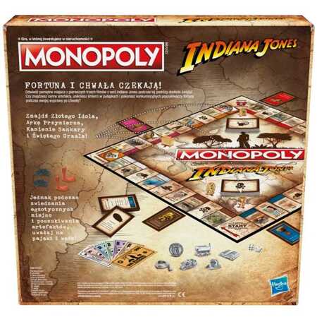 HASBRO PL GRA MONOPOLY Indiana Jones F4112