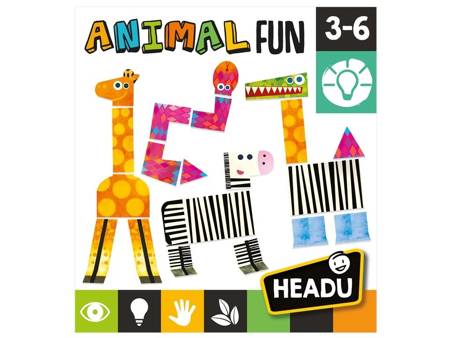 HEADU Animal Fun - Zabawne zwierzaki wiek 3-6