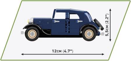 Historical Collection WWII 1934 Citroen Traction 7A 237 elementów 2263