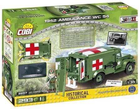 Historical Collection WWII 1942 Ambulans WC 54 293 elementy 2257