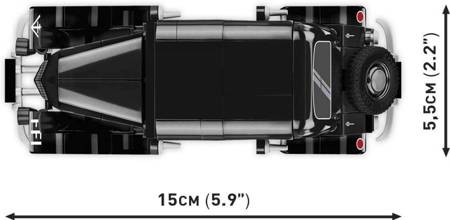Historical Collection WWII Citroen Traction 11CV BL 236 elementów 2266