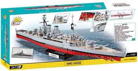 Historical Collection WWII HMS Hood 2613 elementów 4830