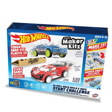 Hot Wheels BLADEZ Maker Kitz auto składane dwupak  BTHW-M01M