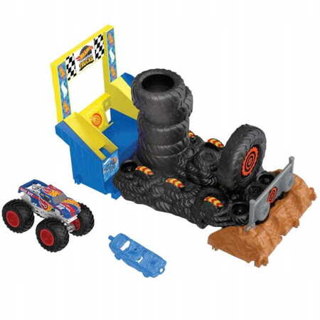 Hot Wheels Mega Truck - Wieża opon podstawowe wyzwanie HNB89