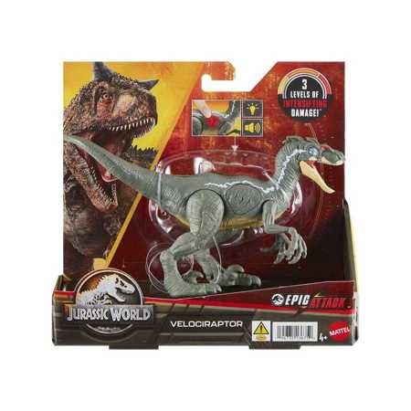 Jurassic World Velociraptor z dźwiękiem i światłem HNC11