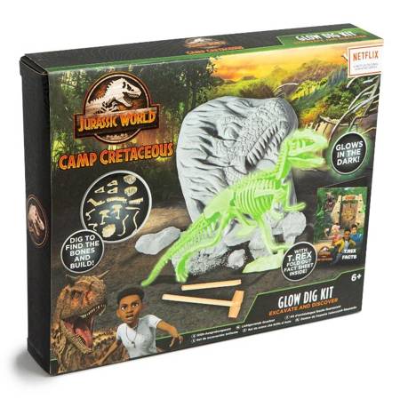 Jurassic World - wykopaliska zestaw glow 93-0006