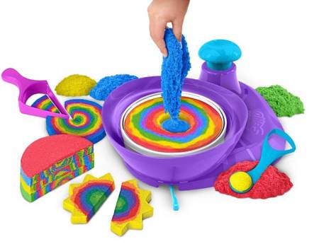 Kinetic Sand Zakręcone Kolory 6063931