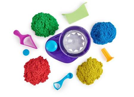 Kinetic Sand Zakręcone Kolory 6063931