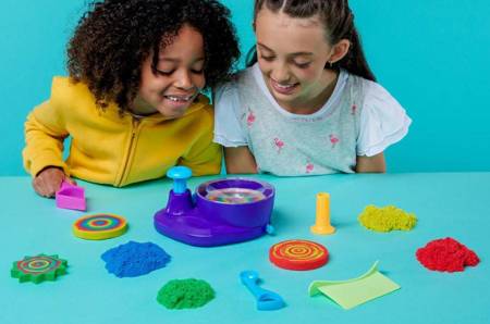 Kinetic Sand Zakręcone Kolory 6063931