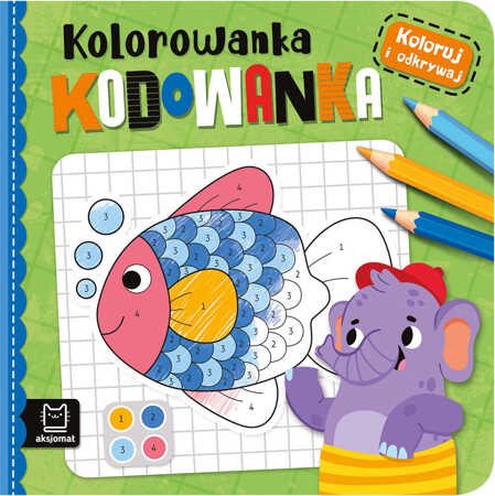 Koloruj i odkrywaj Kolorowanka kodowanka