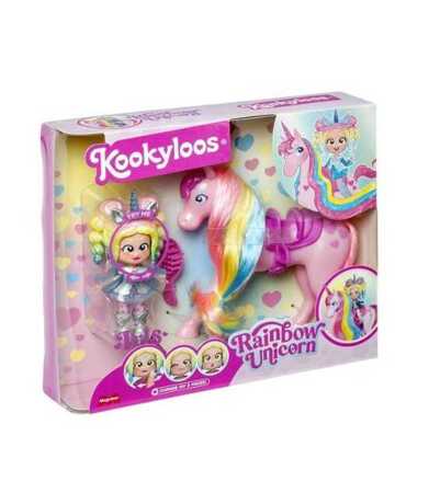 Kookyloos Rainbow Unicorn figurki