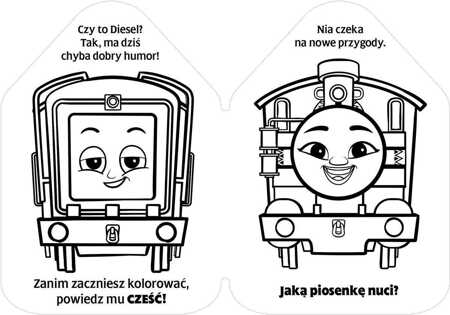 Książeczka kredeczka Tomek i przyjaciele