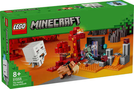 LEGO MINECRAFT Zasadzka w portalu do Netheru  21255